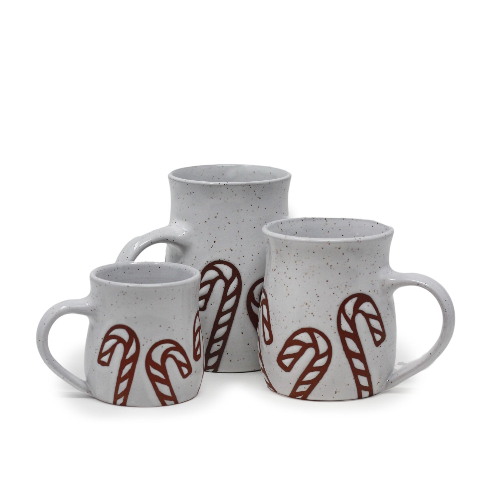 Candy Cane Mug | Prairie Willow Pottery